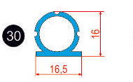 30. Профиль 16,5х16