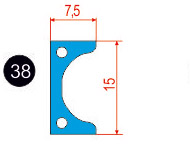 38. Профиль 15 7,5