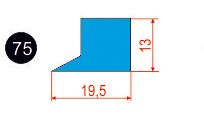 75. Профиль 19,5 13