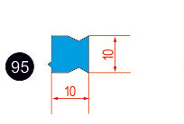 95. Профиль 10х10